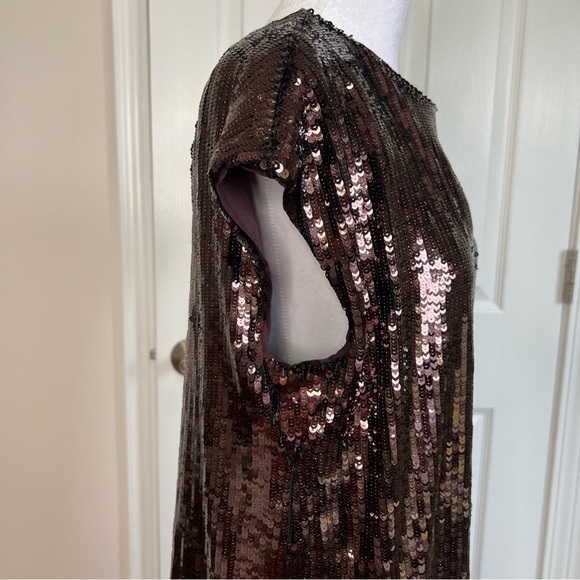 MAEVE by ANTHROPOLOGIE KARA SEOUINED MINI DRESS - Picture 8 of 13